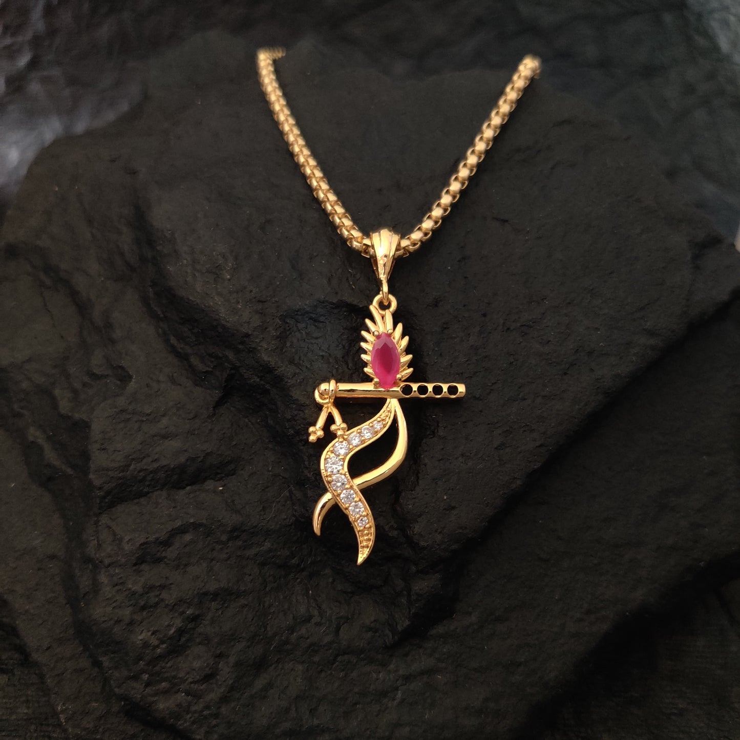 Zivia Shree Krishna Muralidhar Pendant