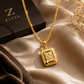 Zivia Royal Aum Pendant and Chain with 24k Gold Plated