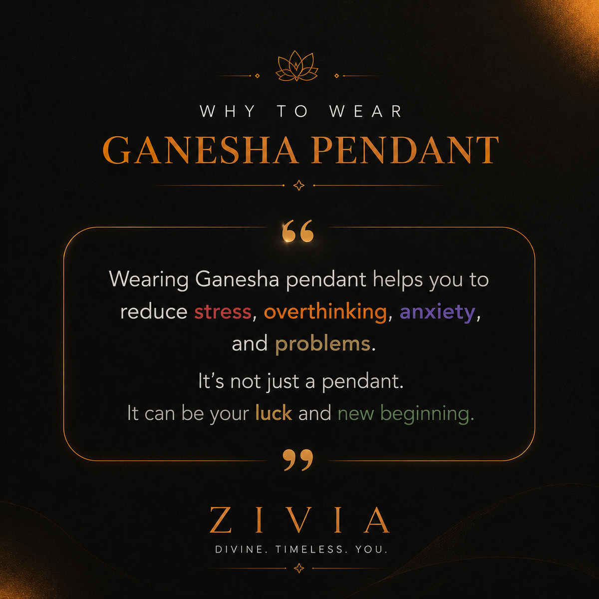 24k Gold Plated Divine Vinayak Ganesha Pendant and Italian Chain