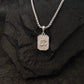 Zivia Silver Plated Aum Pendant with Chain