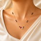 Zivia Crimson Grace Mangalsutra 18k Gold Plated