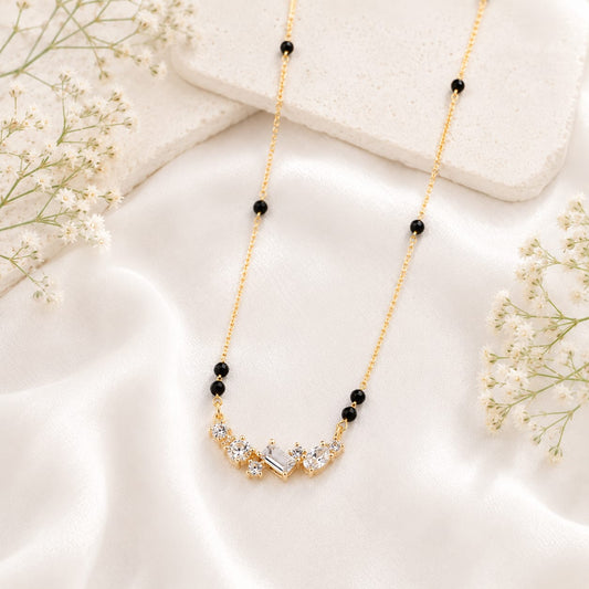 Zivia Aurora Elegance Mangalsutra 18k Gold Plated