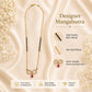 Zivia Infinity Royale Mangalsutra 18k Gold Plated
