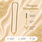 Zivia Velora Diamond Mangalsutra 18k Gold Plated