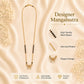 Zivia  Celestial wings Mangalsutra 18k Gold Plated