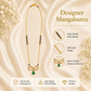 Zivia Infinity Elegance Mangalsutra 18k Gold Plated