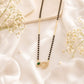 Zivia  Emerald Empress Mangalsutra 18k Gold Plated