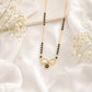 Zivia Infinity Blossom Mangalsutra 18k Gold Plated