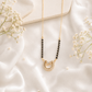 Zivia Lunara Bow Mangalsutra 18k Gold Plated