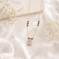 Zivia Regal Solitaire Mangalsutra 18k Gold Plated