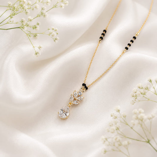 Zivia  Celeste Bloom Mangalsutra 18k Gold Plated