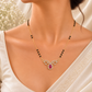 Zivia Ruby Aura  Mangalsutra 18k Gold Plated