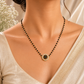 Zivia Midnight Bloom Mangalsutra 18k Gold Plated