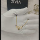 Zivia Infinity Blossom Mangalsutra 18k Gold Plated