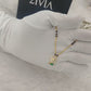 Zivia  Emerald Bloom Mangalsutra 18k Gold Plated