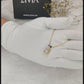 Zivia Regal Solitaire Mangalsutra 18k Gold Plated