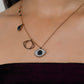 Layered Evil Eye Necklace