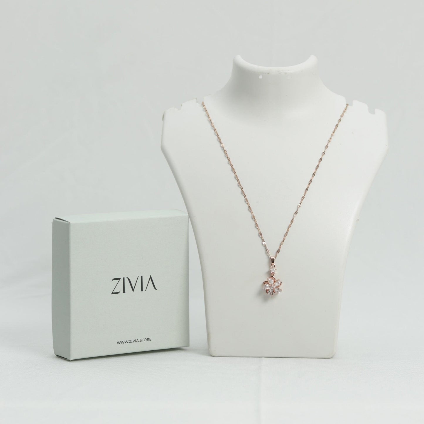 Rose gold flash plated Spinning mechanism
